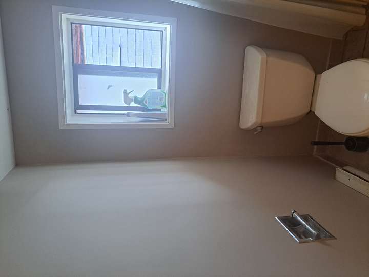 Bathroom drywall repaired to keep moisture out