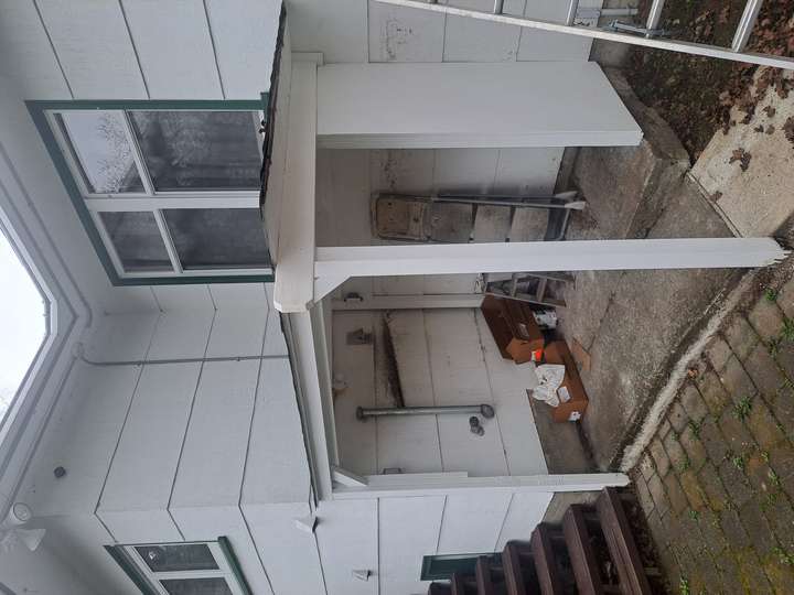 Bike shed built for storage by Hennessey Handyman